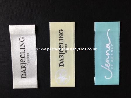 Printed Satin Labels